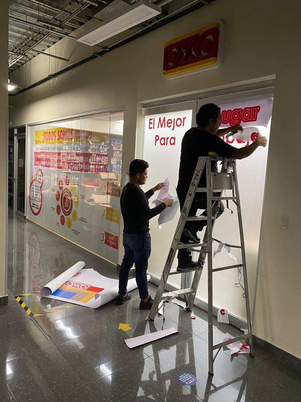 Instalación de Publicidad en Puntos de Venta